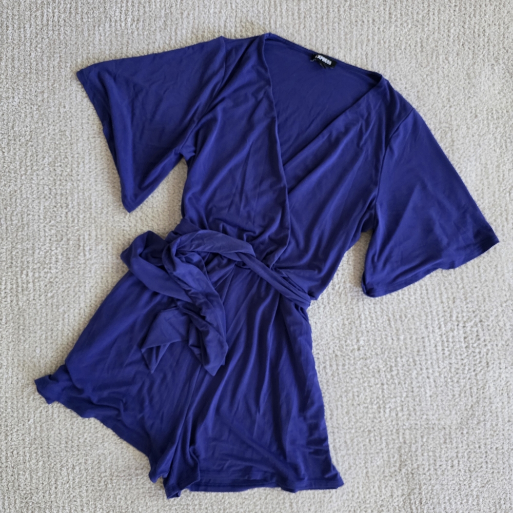 Express Blue Romper